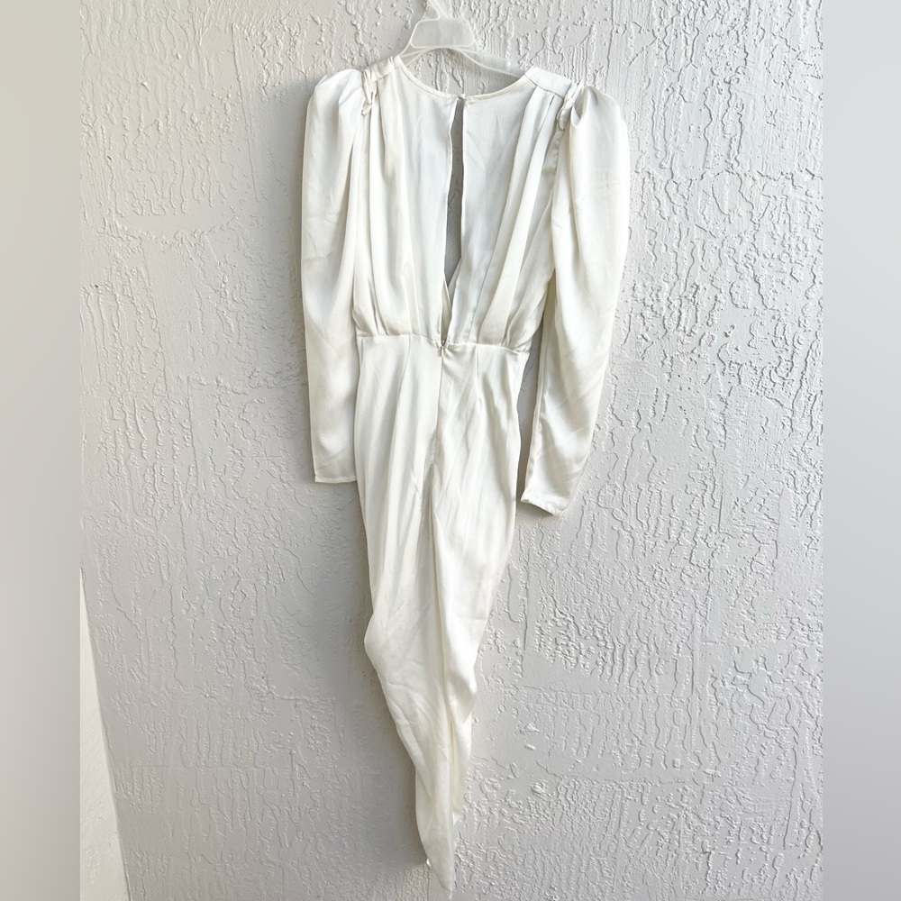 Mable maxi dress with strong sleeves and ruching NWT - Picture 11 of 11